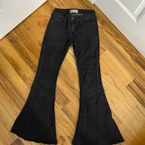 Flared Free People black Jeans